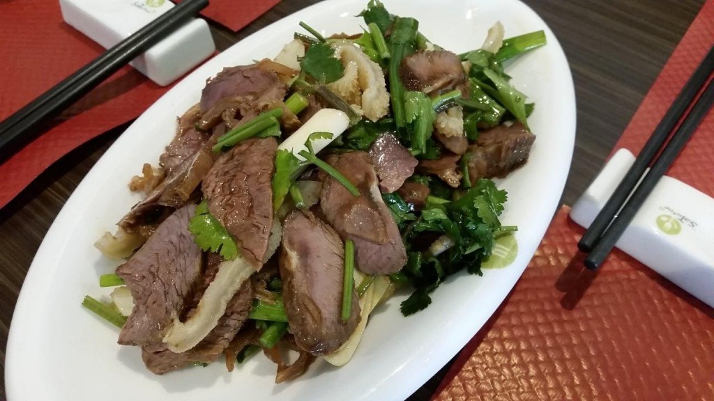 Assortiment de viande à la Sichuan
