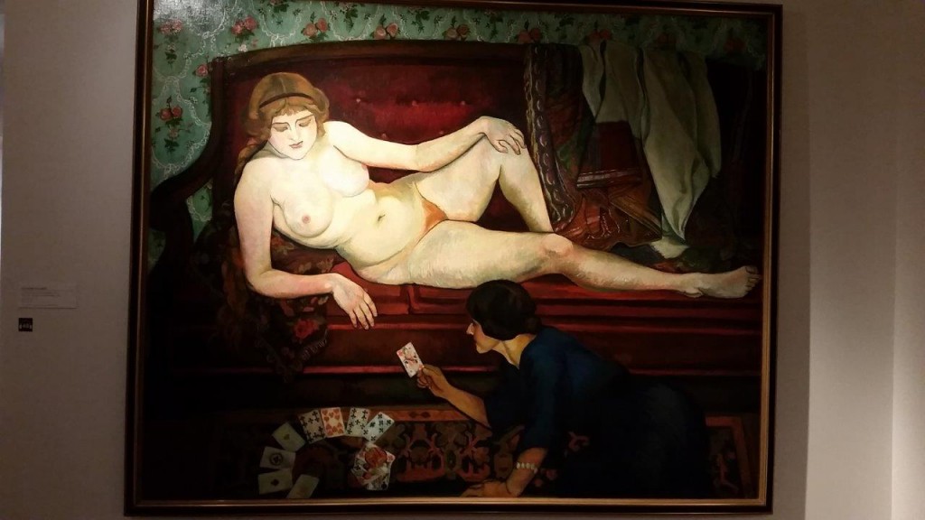 "La tireuse de cartes" de Suzanne Valadon