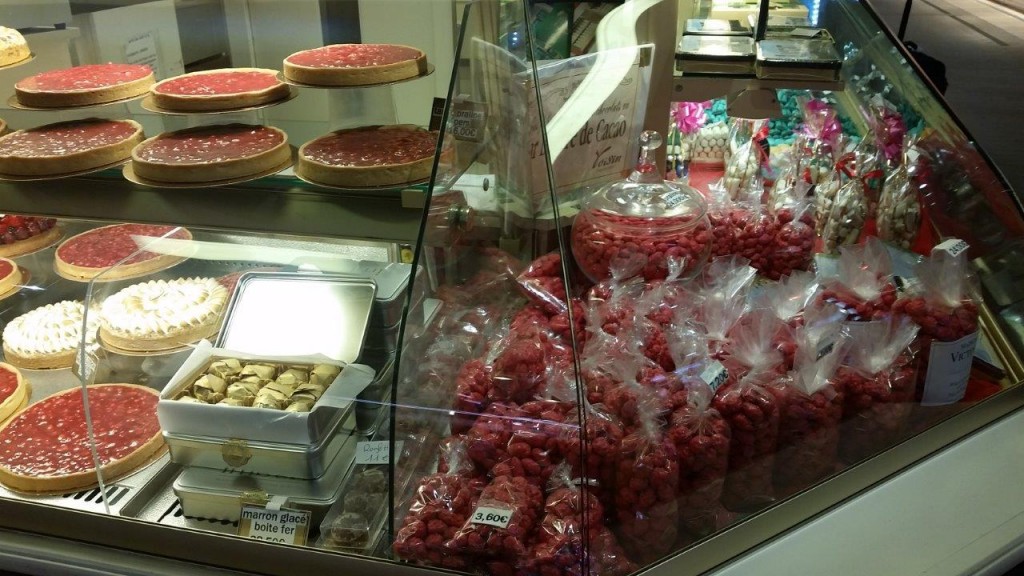 Tartes aux pralines roses