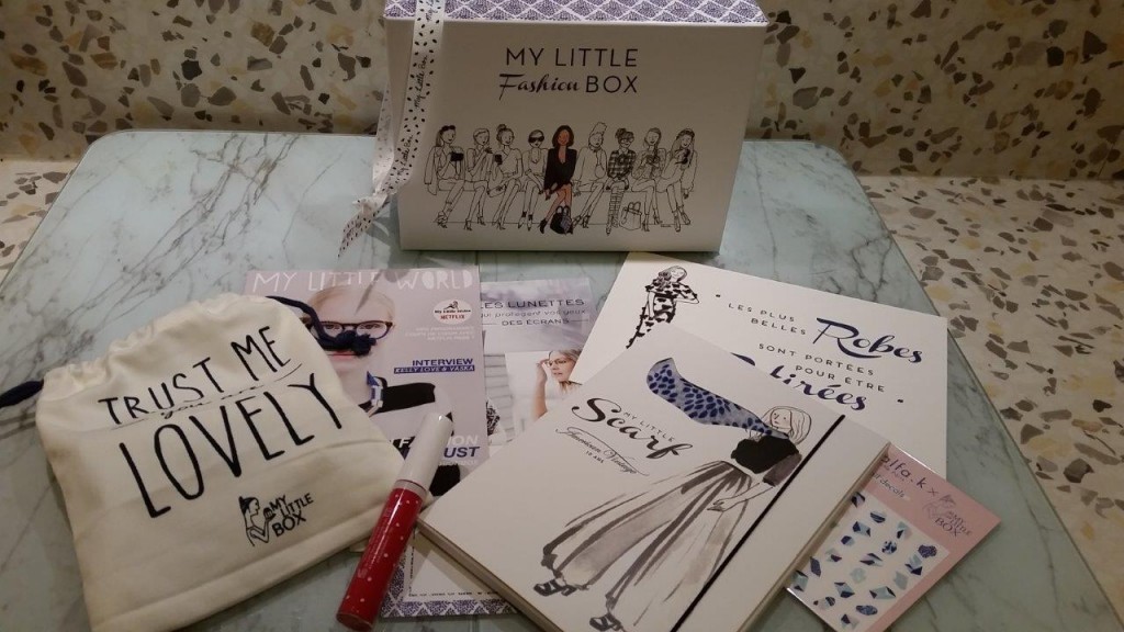 Contenu de My little Fashion box