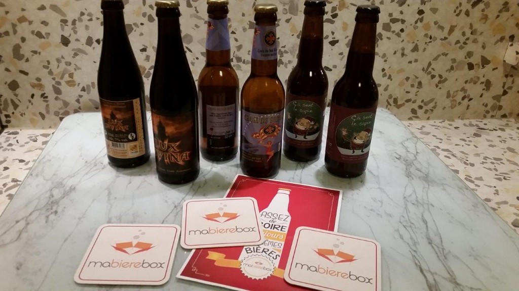 Contenu de Ma bière box