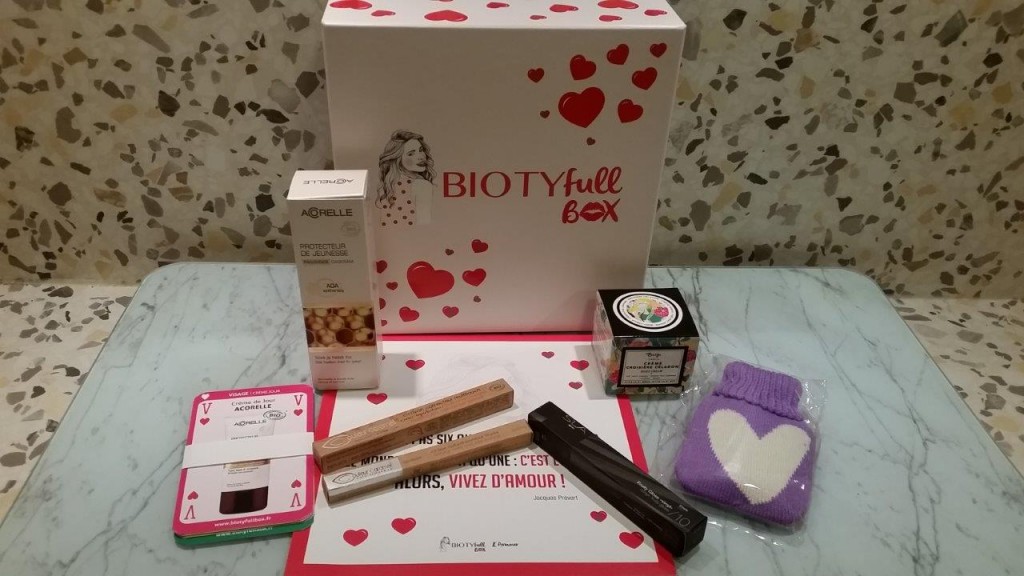 Le contenu de la BIOTIFUL BOX