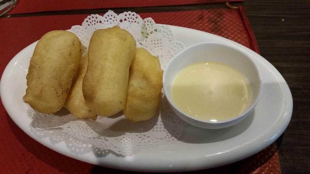 Beignet de lait croustillant 