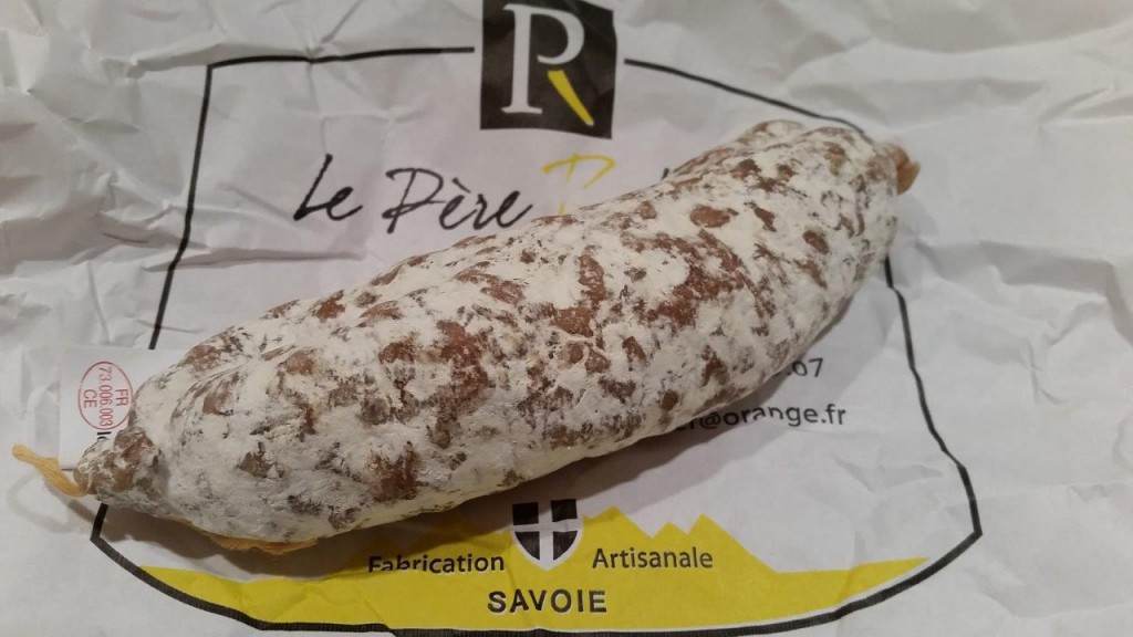 Saucisson à la tomme de Savoie