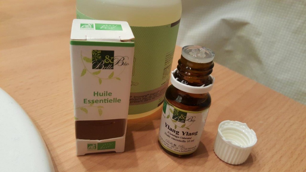 Test de l'huile Essentielle d'Ylang Ylang