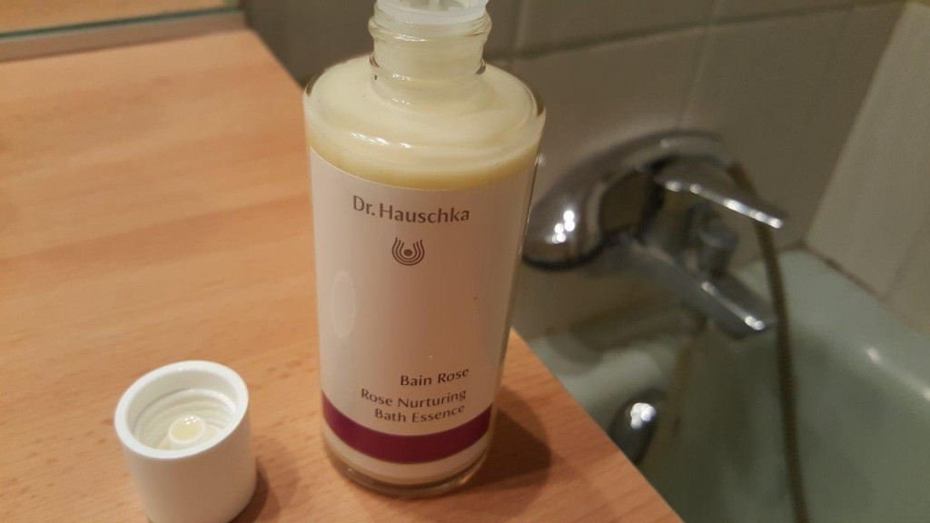 Test du Bain rose de Dr Hauschka