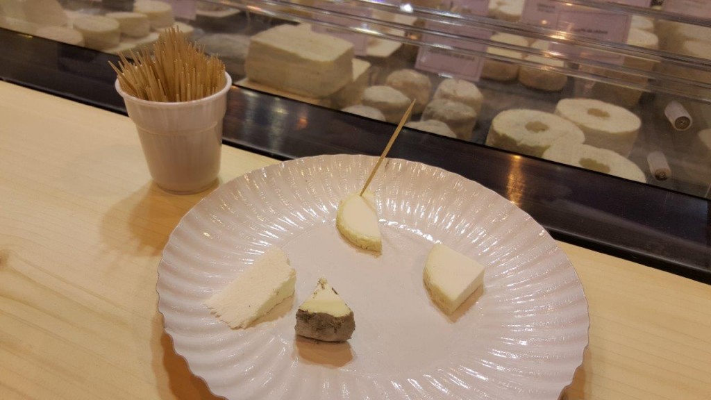 Dégustation de fromage de chèvre