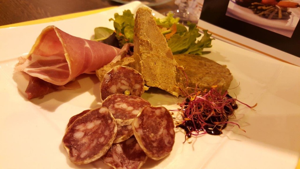 assiette de charcuterie