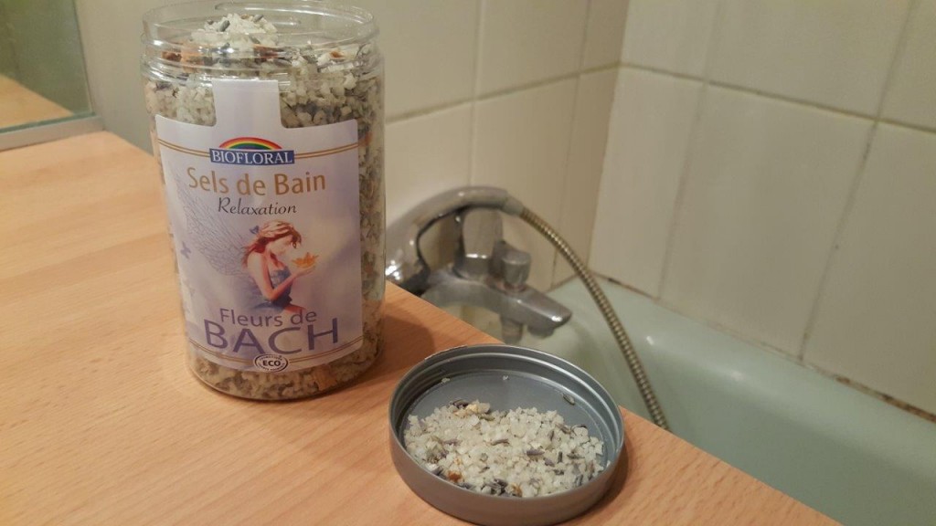 Test des sels de bains Relaxation Biofloral