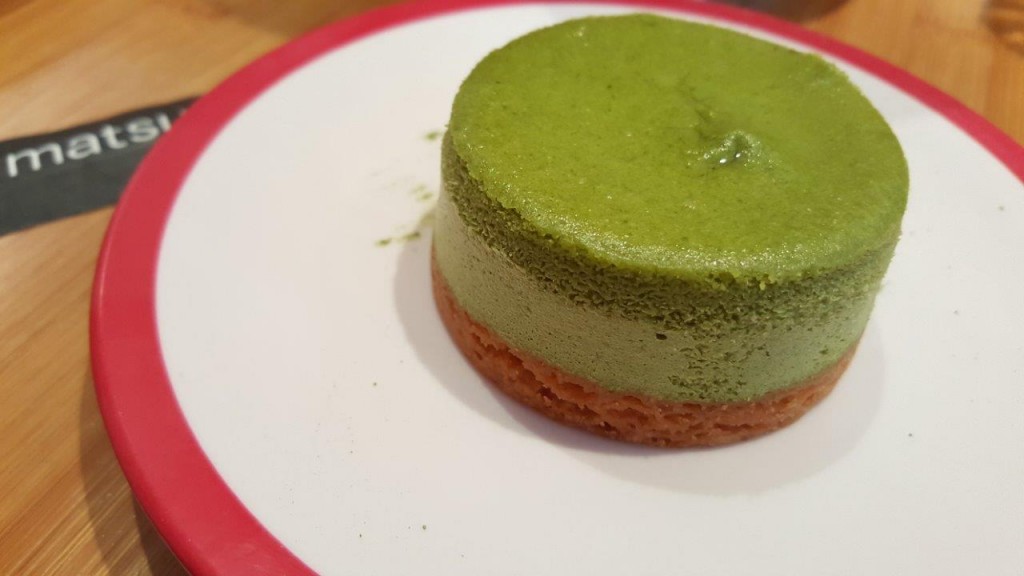 Cheesecake au thé vert