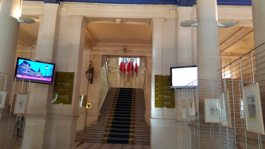 Hall de la Mairie du XIVème