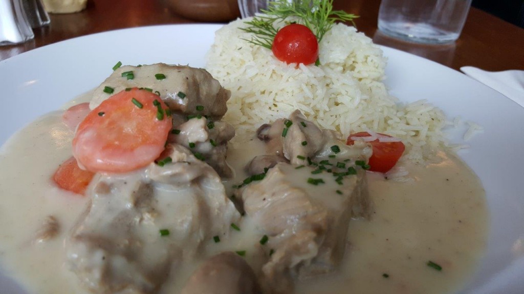 Blanquette de veau et riz 