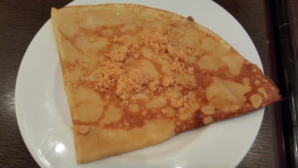 Crêpe à la cassonade