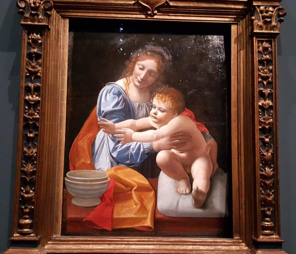 Giovanni Antonio Boltraffio Vierge à l'enfant