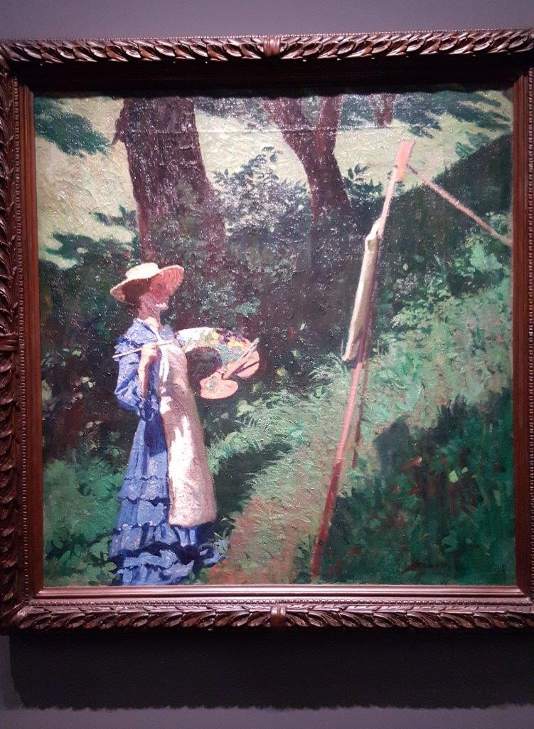 Karoly Ferenczy La femme peintre