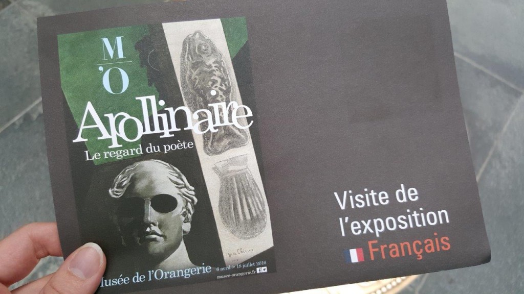 Guide de l'exposition Apollinaire, le regard du poète