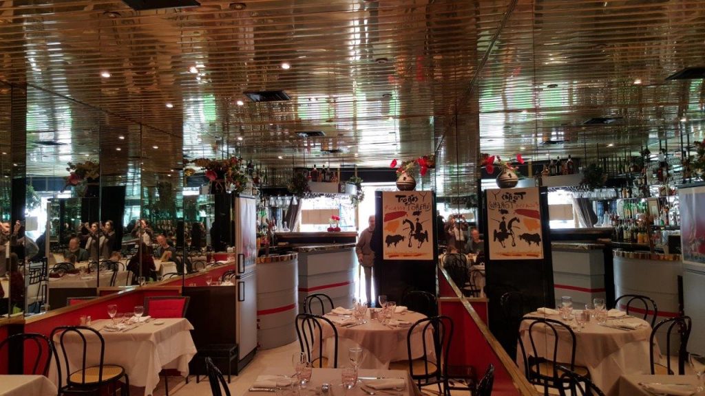 Salle du restaurant Rosimar