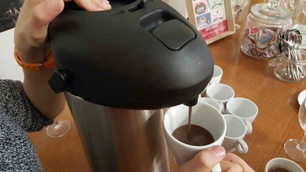 chocolat chaud à la viennoise