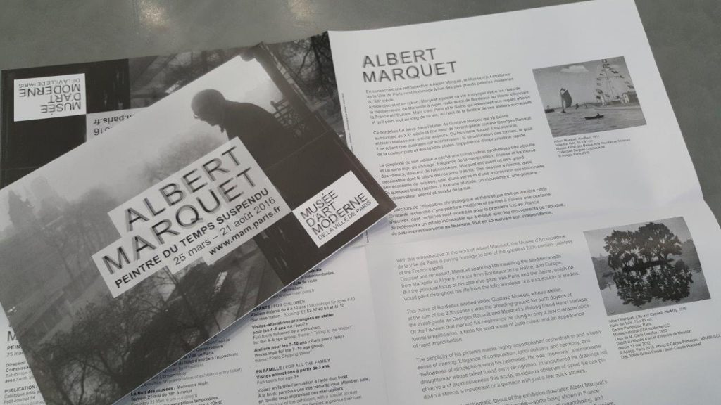 Exposition Albert Marquet