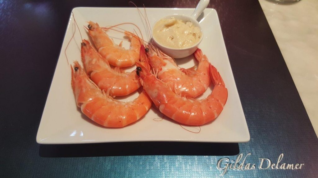 Crevettes mayonnaise