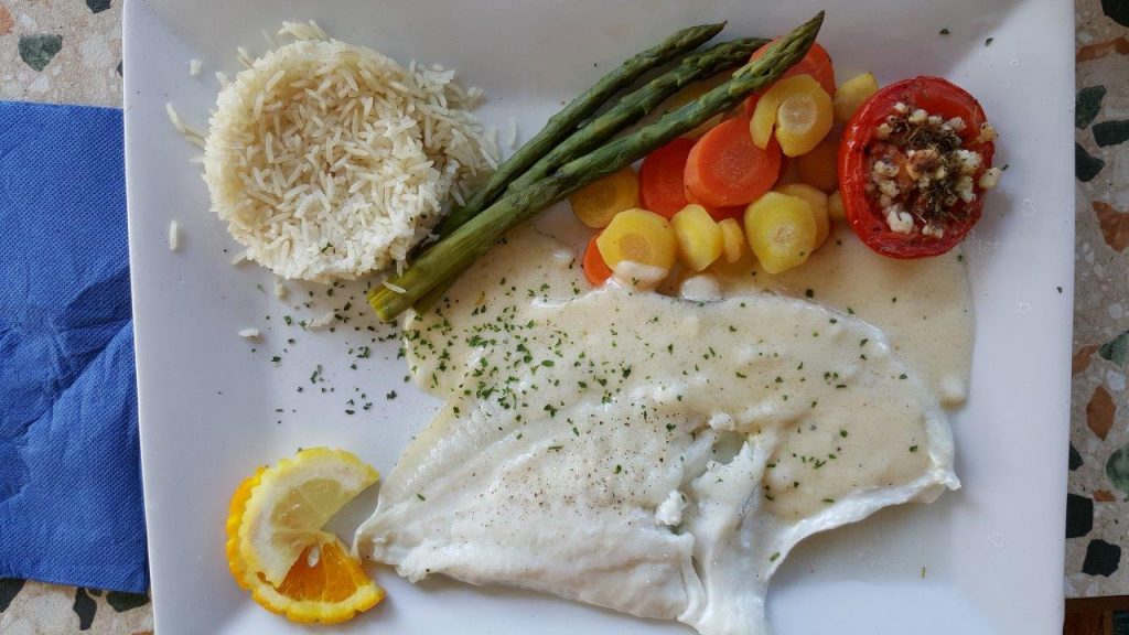 Filet de turbot asperges 