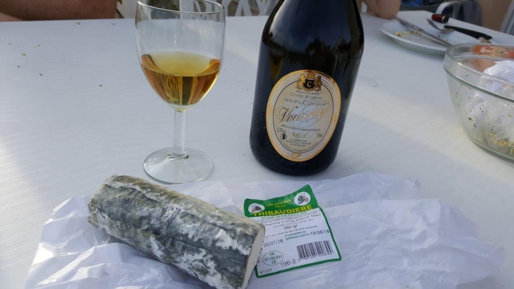 Le fromage de chèvre et le Vouvray