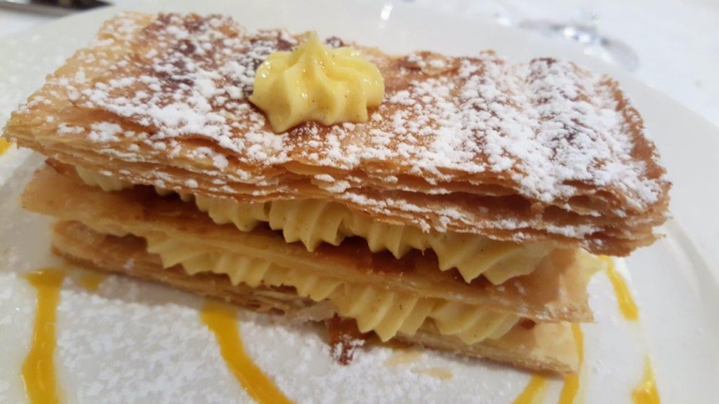 Grand Mille-feuilles à la vanille Bourbon