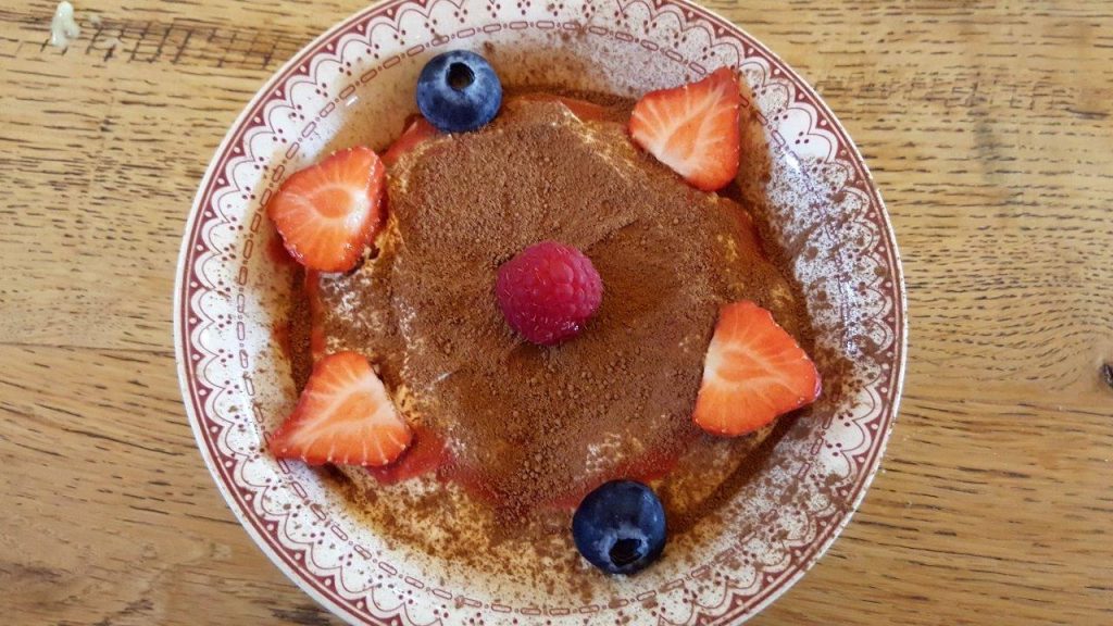 Tiramisu aux fruits rouges 