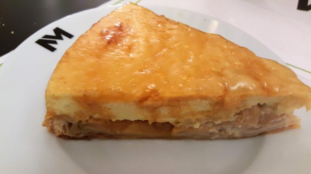 tarte chibouste au Calvados aux pommes 