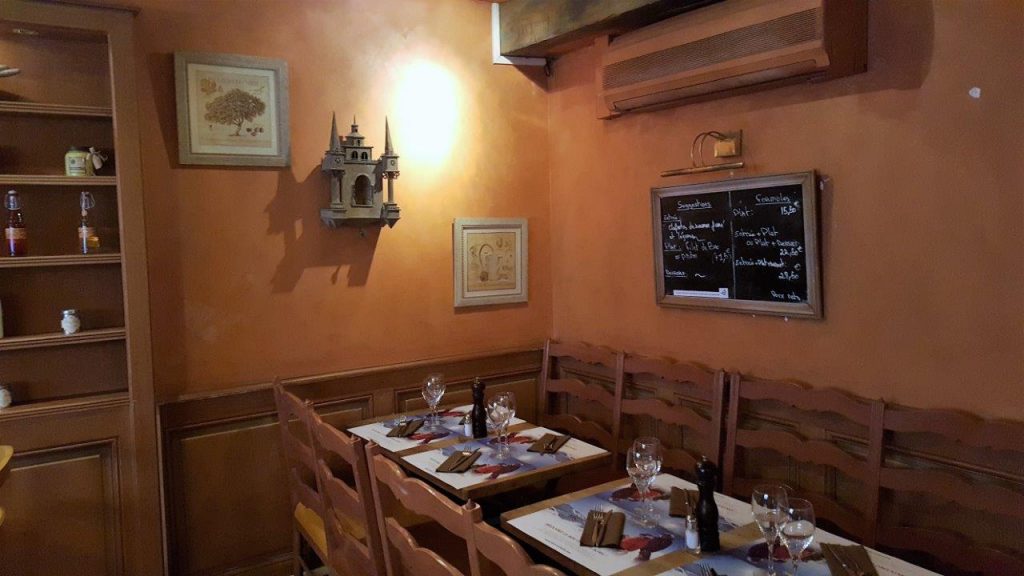 Intérieur de La Bastide d'Opio