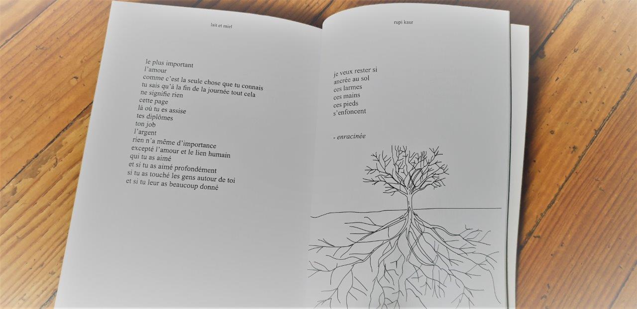 Le coin lecture d'Aniouchka: Lait et miel de Rupi Kaur