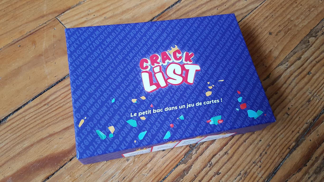 CRACK LIST - Jeu du Petit bac - Jeu de Cartes - Jeu d'ambiance - entre amis  et en famille - 10 ans et plus - 2 à 8 joueurs - version française - Yaqua