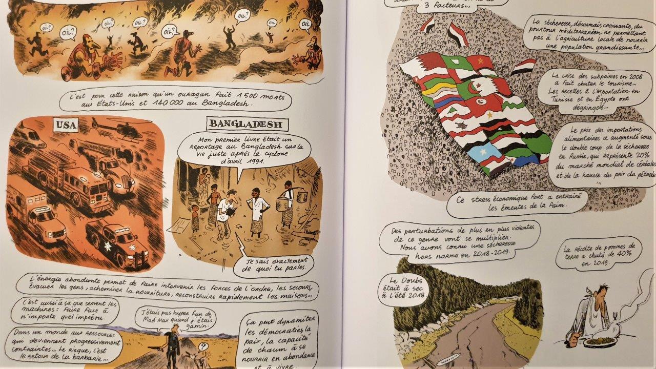 Le Monde sans fin, miracle énergétique et dérive climatique de Christophe  Blain et Jean-Marc Jancovici - Carnets de Week-Ends