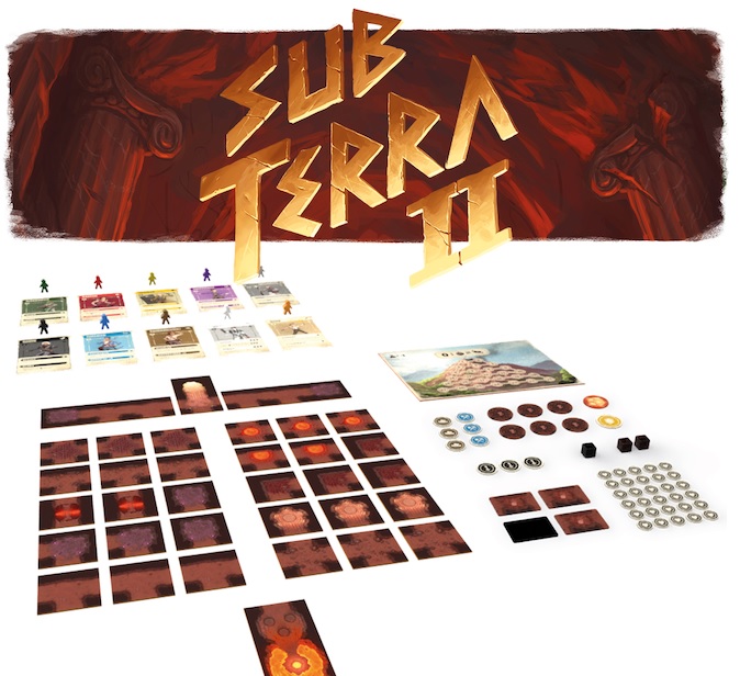 JEU SUB TERRA - EXTENSION INVESTIGATION - JEUX DE SOCIÉTÉ / Adultes  (passionnés des jeux)