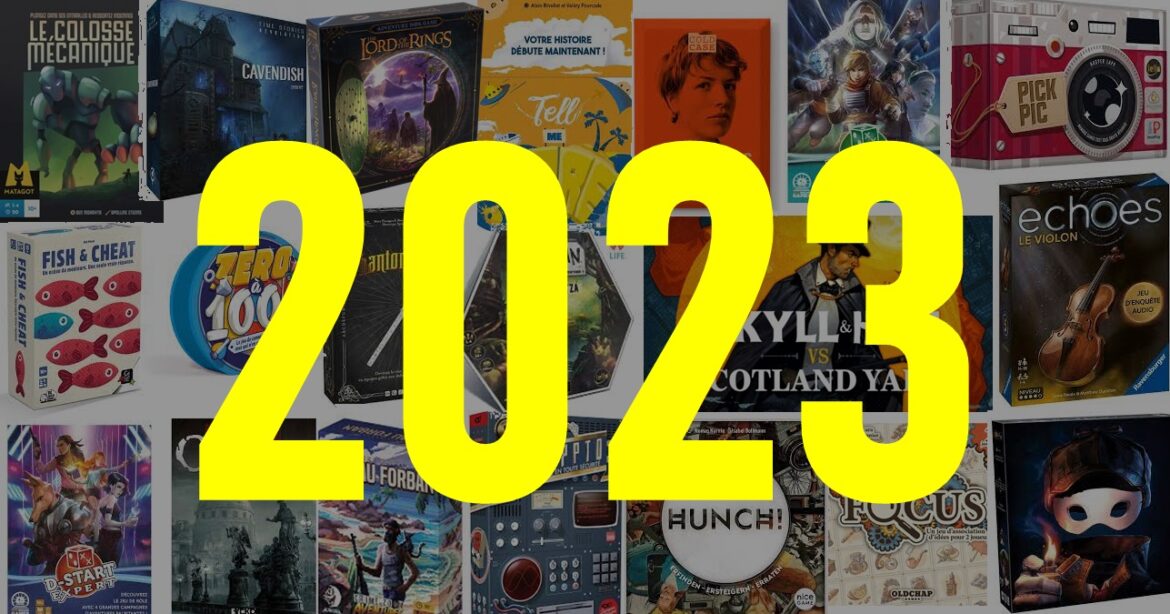 JEUX] Les jeux de société que nous attendons le plus pour 2023 - Carnets de  Week-Ends