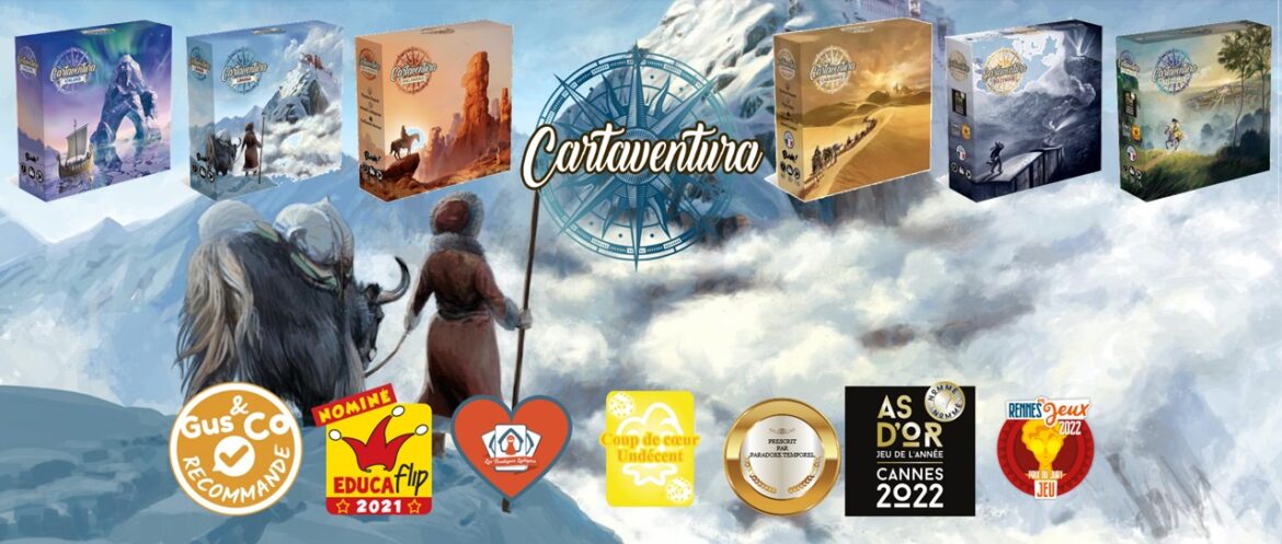 Cartaventura, une collection de jeux de cartes coopératifs, narratifs,  immersifs, d'aventure et d'exploration - Carnets de Week-Ends