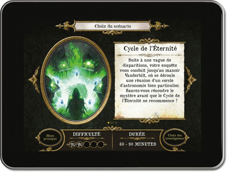Jeu De Société – Les Demeures De L'Epouvante – L'Appel De Cthulhu (Descartes)