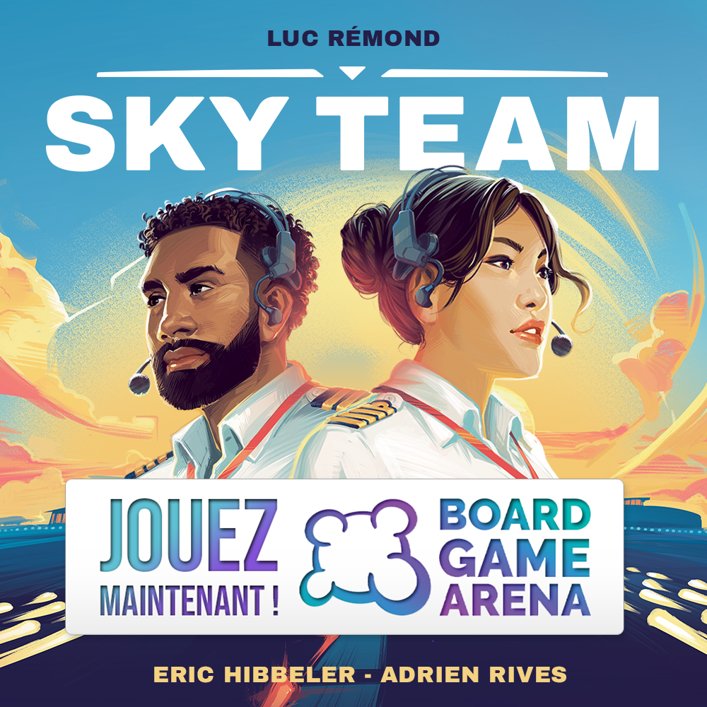 Sky Team, FR, Jeu de coopératif, 10 ans et +, 2 joueurs